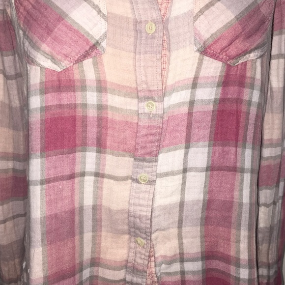 Express Button Down Boyfriend Shirt - Picture 4 of 5